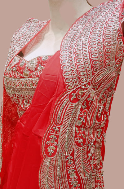 hot rani ready saree jacket 